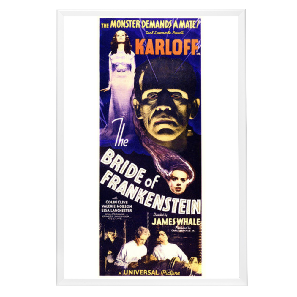 "Bride of Frankenstein" (1935) Framed Movie Poster