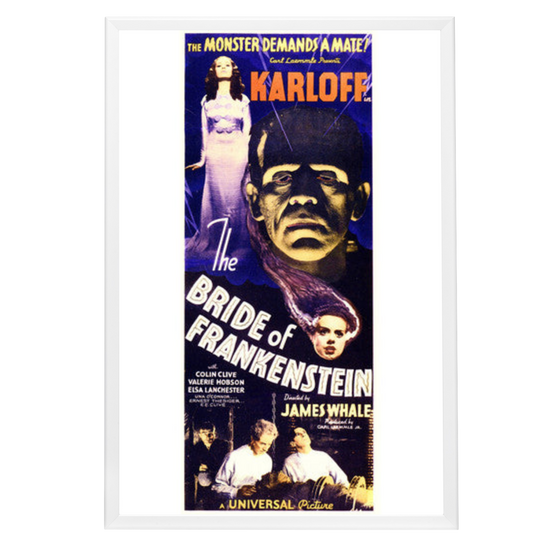 "Bride of Frankenstein" (1935) Framed Movie Poster