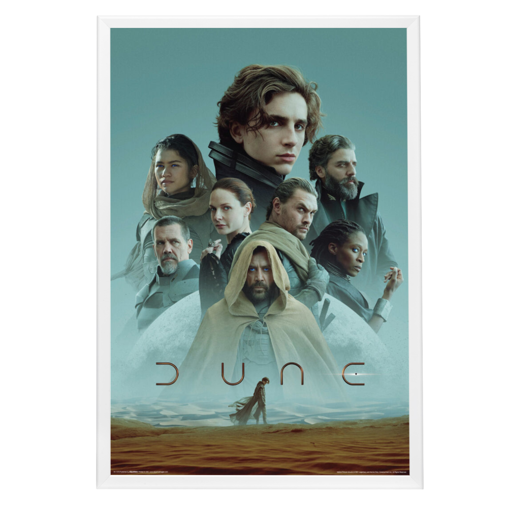 "Dune" (2021) Framed Movie Poster