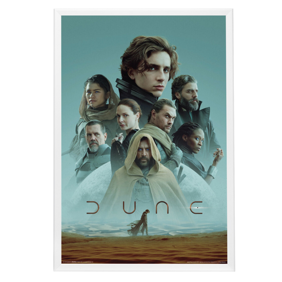 "Dune" (2021) Framed Movie Poster