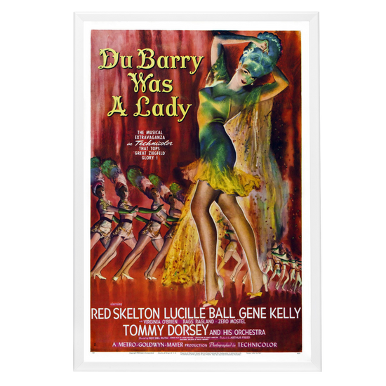 "Du Barry Was A Lady" (1943) Framed Movie Poster