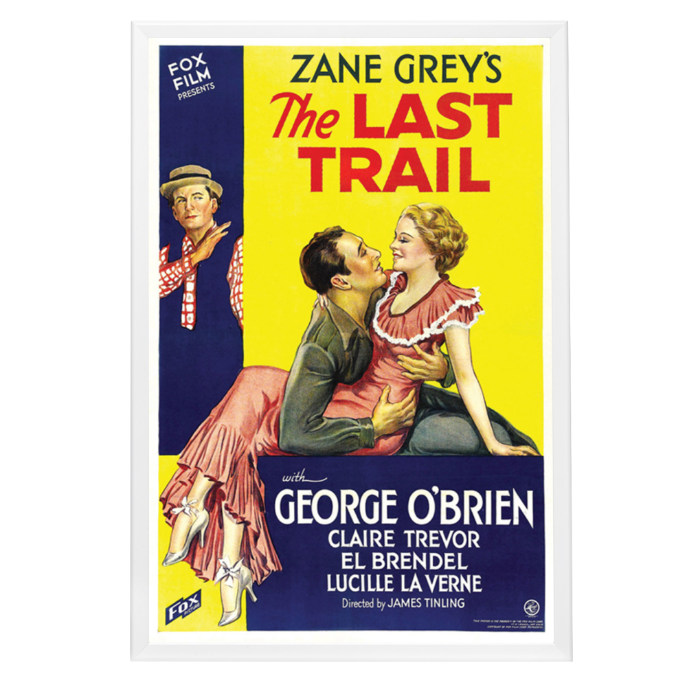 "Last Trail" (1933) Framed Movie Poster