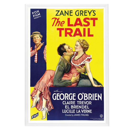 "Last Trail" (1933) Framed Movie Poster