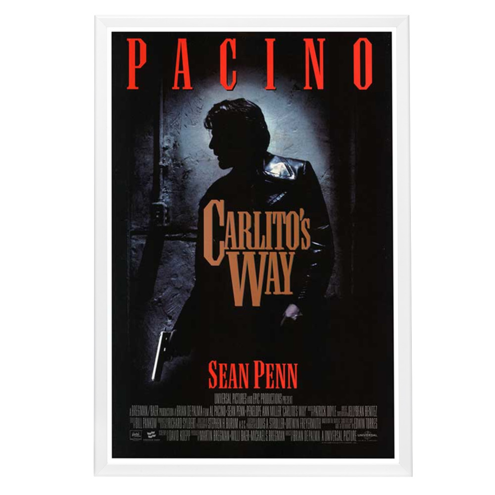 "Carlito's Way" (1993) Framed Movie Poster