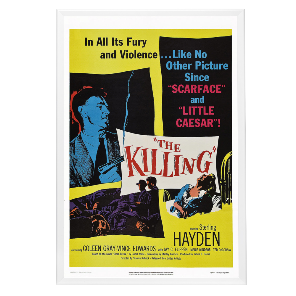 "Killing" (1956) Framed Movie Poster