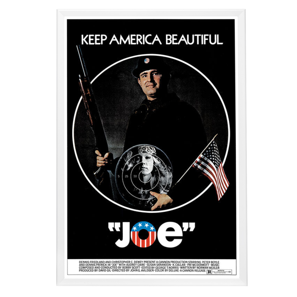 "Joe" (1970) Framed Movie Poster