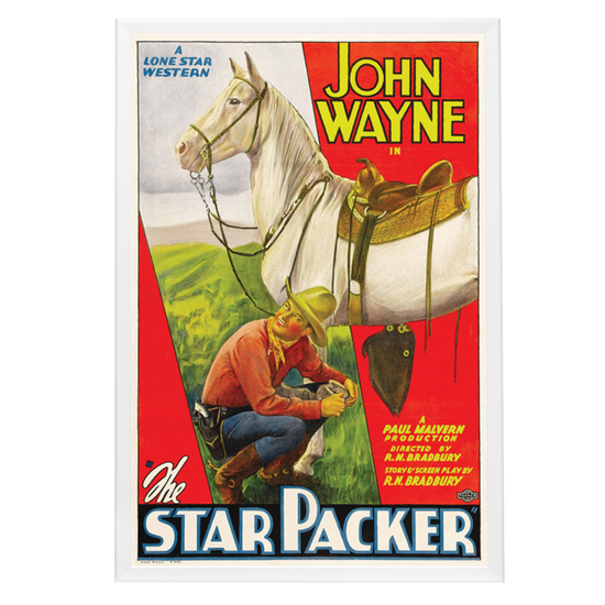 "Star Packer" (1934) Framed Movie Poster