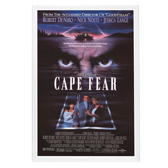 "Cape Fear" (1991) Framed Movie Poster
