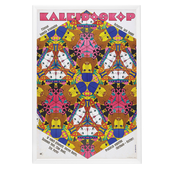 "Kaleidoscope" (1966) Framed Movie Poster