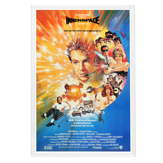 "Innerspace" (1987) Framed Movie Poster