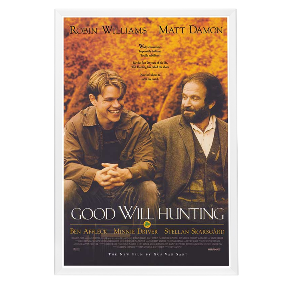 "Good Will Hunting" (1997) Framed Movie Poster