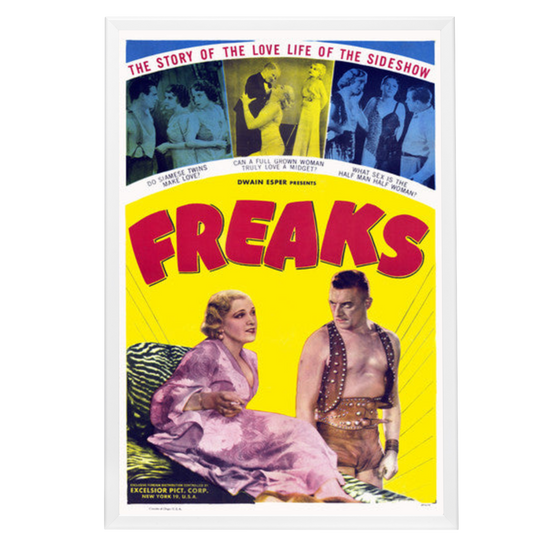 "Freaks" (1932) Framed Movie Poster