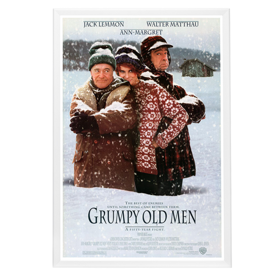 "Grumpy old Men" (1993) Framed Movie Poster