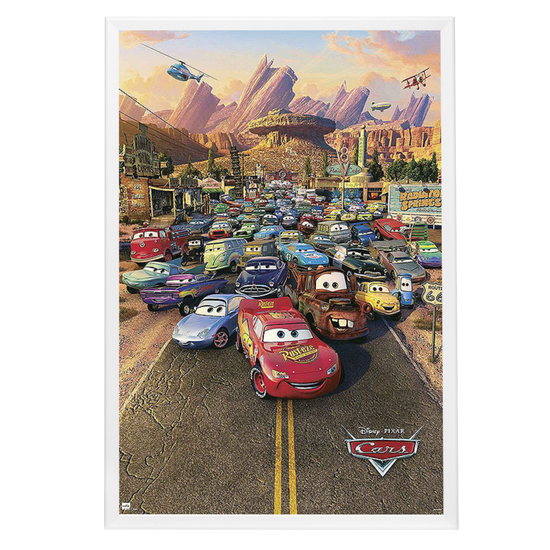 "Cars" (2006) Framed Movie Poster