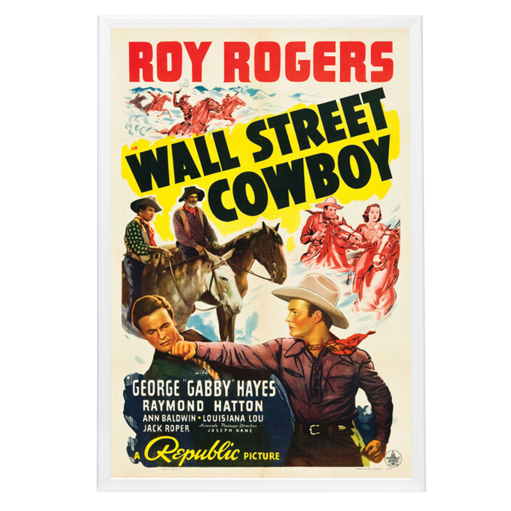 "Wall Street Cowboy" (1939) Framed Movie Poster