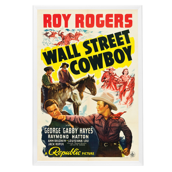 "Wall Street Cowboy" (1939) Framed Movie Poster