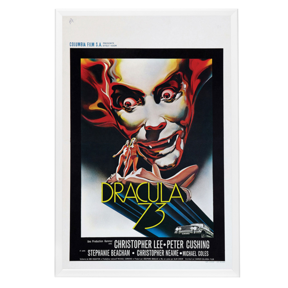 "Dracula A.D. 1972 (French)" (1972) Framed Movie Poster