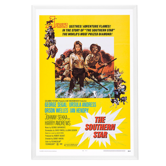 "Southern Star" (1969) Framed Movie Poster