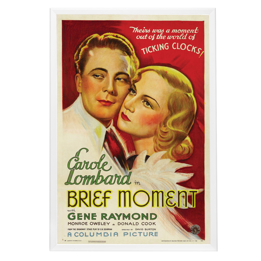 "Brief Moment" (1933) Framed Movie Poster