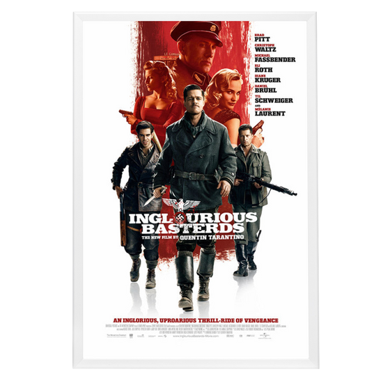 "Inglourious Basterds" (2009) Framed Movie Poster