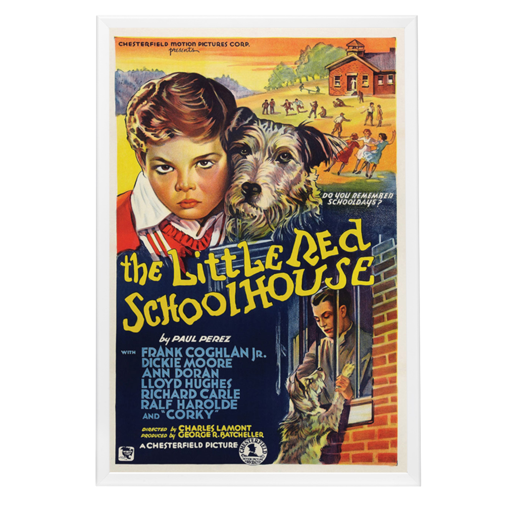 "Little Red Schoolhouse" (1936) Framed Movie Poster