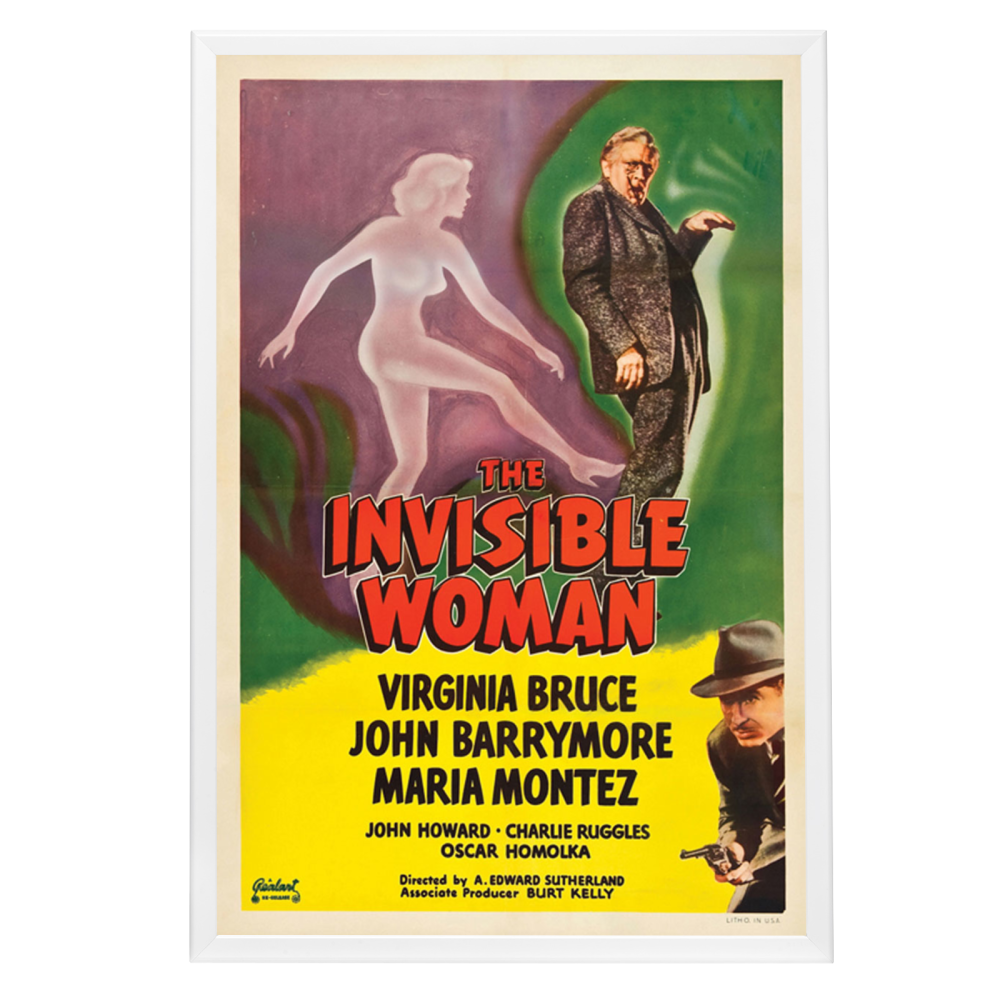 "Invisible Woman" (1940) Framed Movie Poster