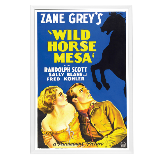 "Wild Horse Mesa" (1932) Framed Movie Poster