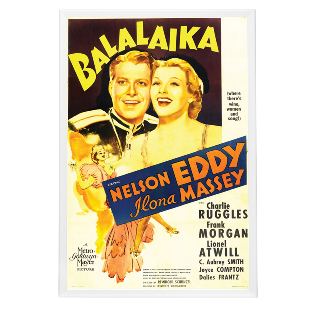 "Balalaika" (1939) Framed Movie Poster