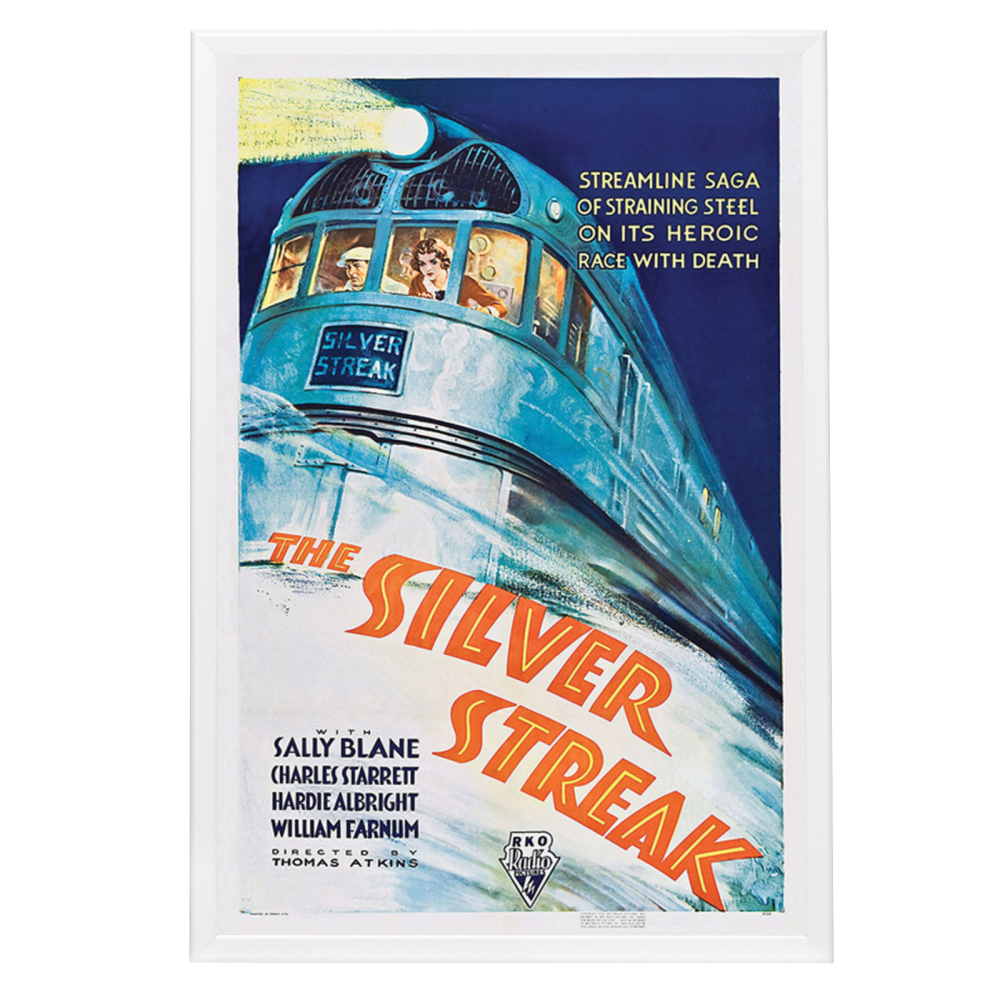 "Silver Streak" (1935) Framed Movie Poster