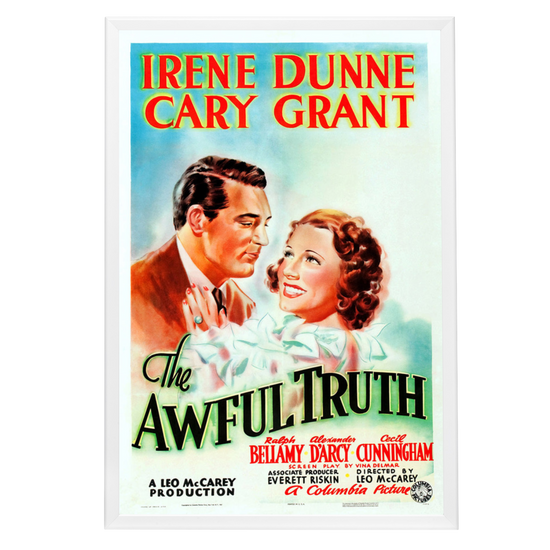 "Awful Truth" (1937) Framed Movie Poster