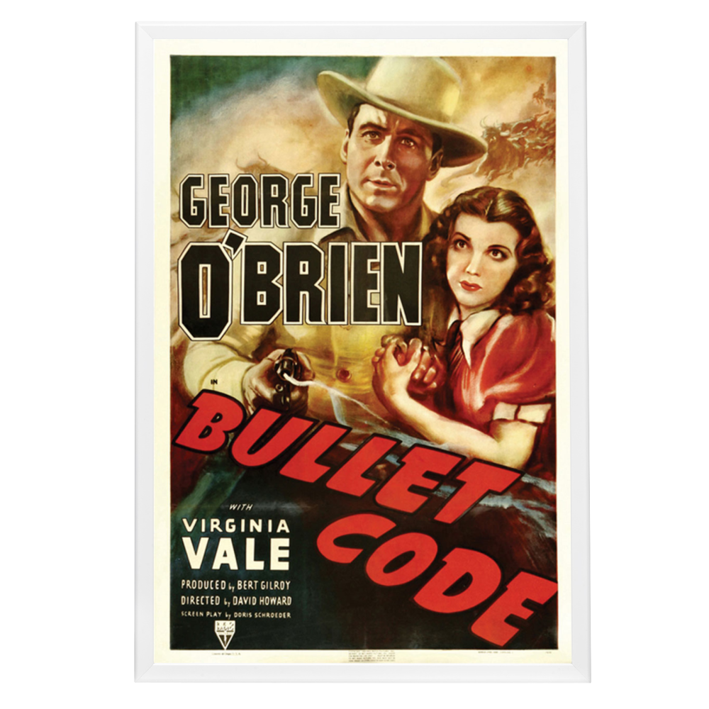 "Bullet Code" (1940) Framed Movie Poster