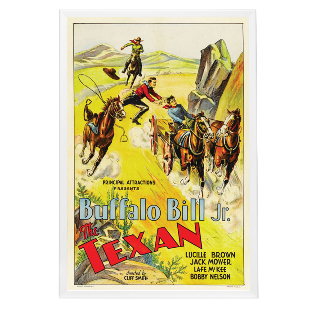 "Texan" (1932) Framed Movie Poster