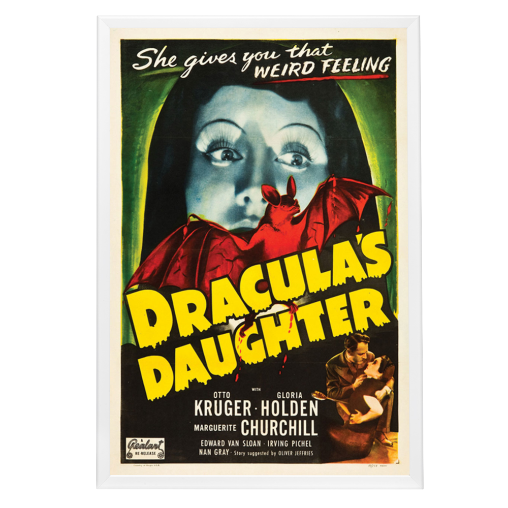 "Dracula's Daughter" (1936) Framed Movie Poster