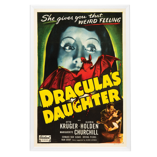 "Dracula's Daughter" (1936) Framed Movie Poster