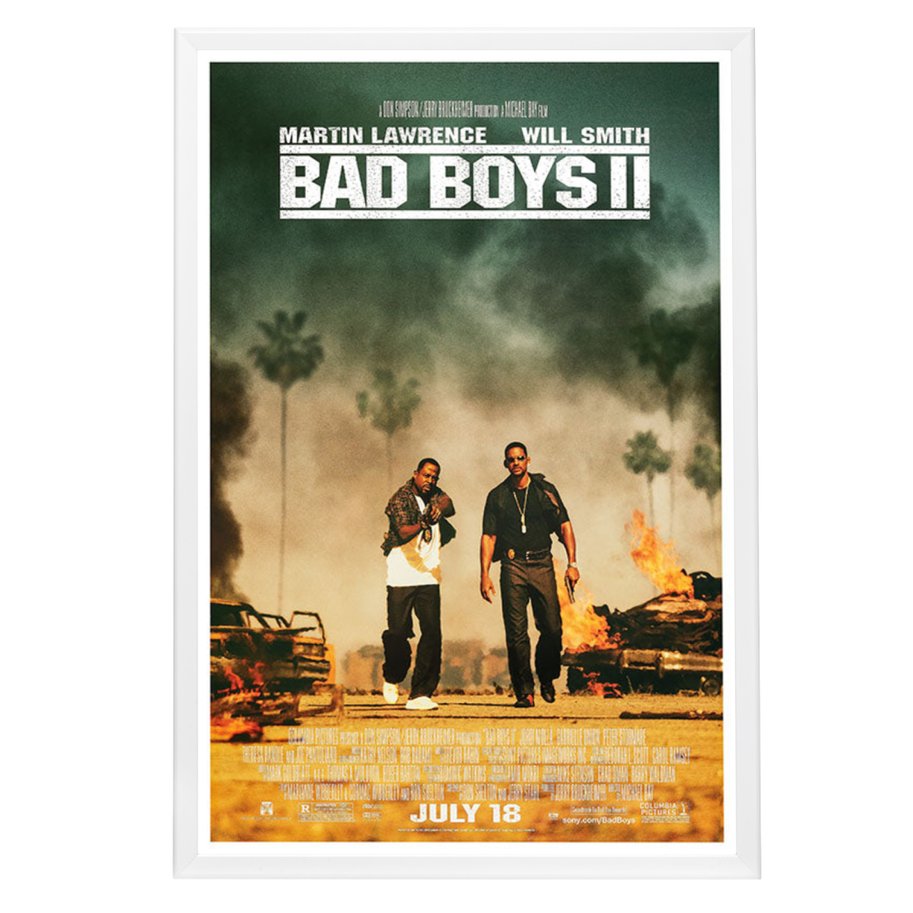 "Bad Boys II" (2003) Framed Movie Poster