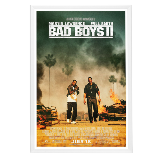 "Bad Boys II" (2003) Framed Movie Poster