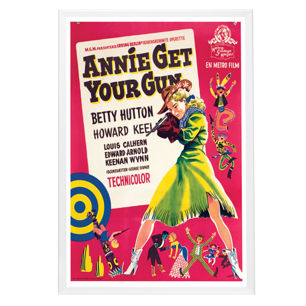 "Annie Get Your Gun" (1950) Framed Movie Poster