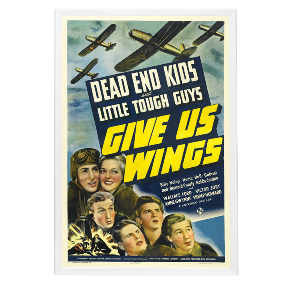 "Give Us Wings" (1940) Framed Movie Poster