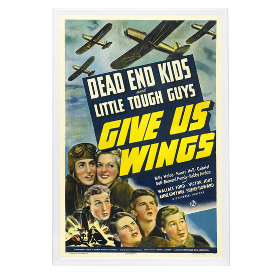 "Give Us Wings" (1940) Framed Movie Poster