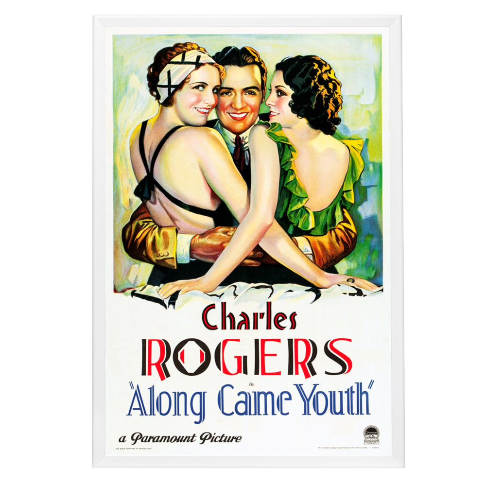 "Along Came Youth" (1930) Framed Movie Poster