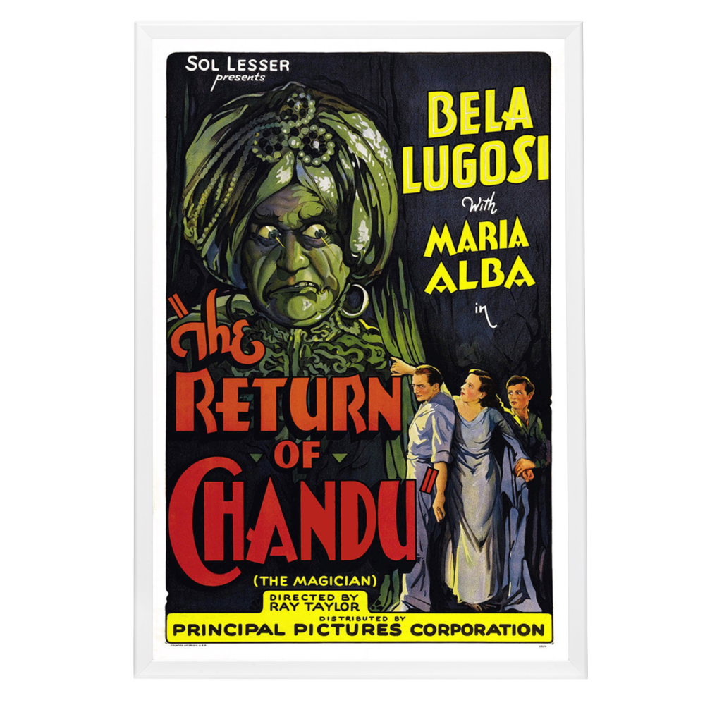 "Return Of Chandu" (1934) Framed Movie Poster