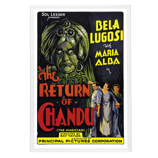 "Return Of Chandu" (1934) Framed Movie Poster