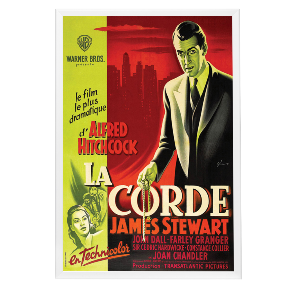 "Rope (French)" (1948) Framed Movie Poster