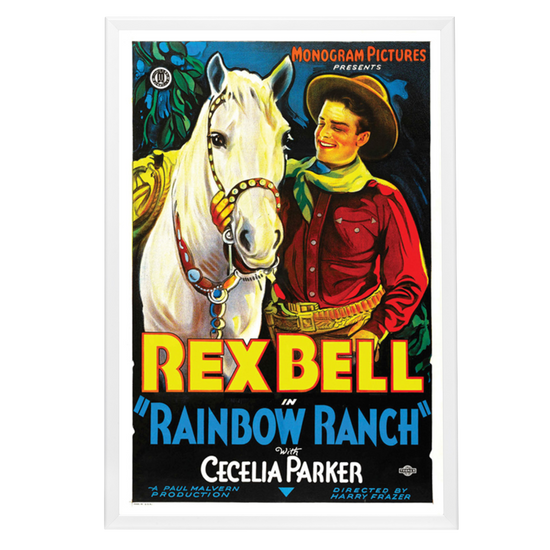 "Rainbow Ranch" (1933) Framed Movie Poster