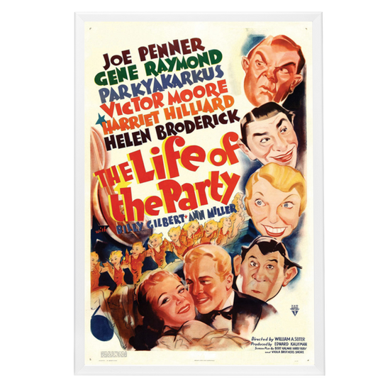 "Life Of The Party" (1937) Framed Movie Poster