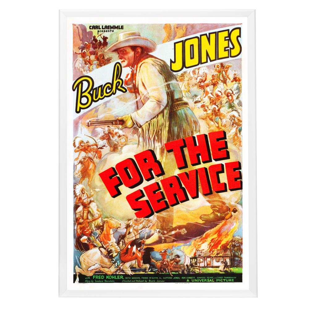 "For The Service" (1936) Framed Movie Poster