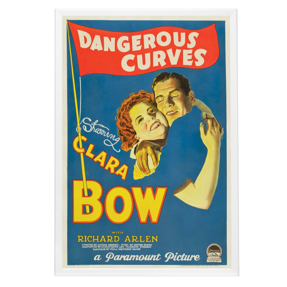"Dangerous Curves" (1929) Framed Movie Poster