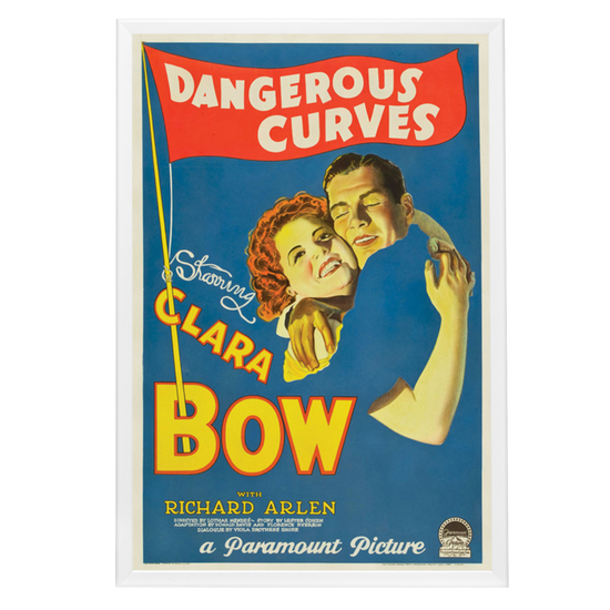 "Dangerous Curves" (1929) Framed Movie Poster
