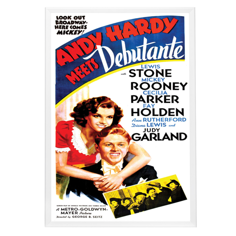 "Andy Hardy Meets Debutante" (1940) Framed Movie Poster