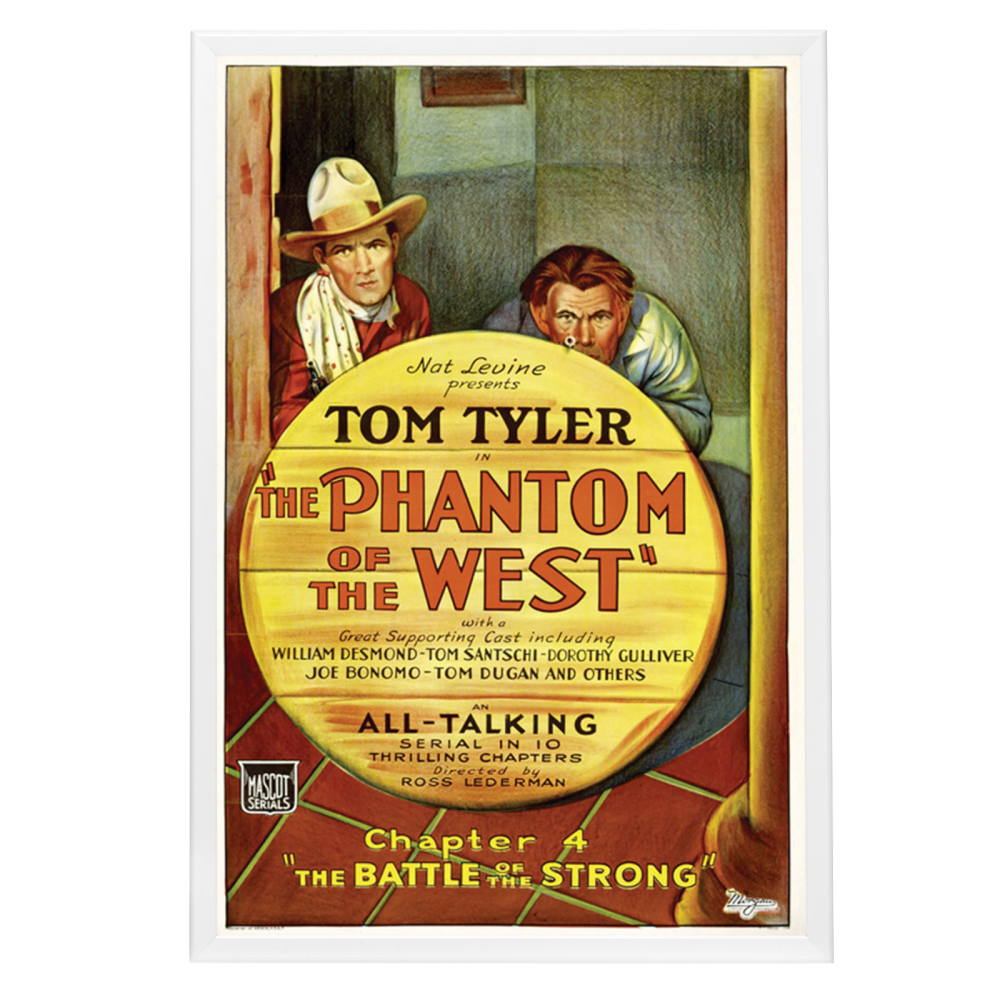 "Phantom Of The West" (1931) Framed Movie Poster